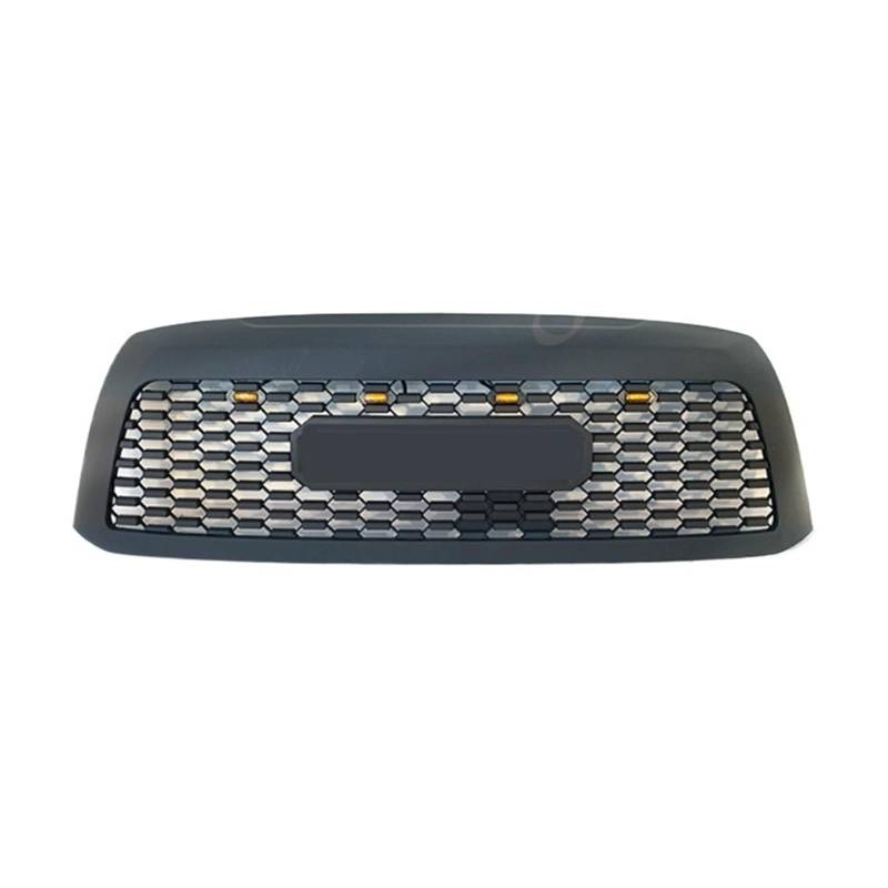 YYEFNMAZ Kompatibel for Toyota -Sequoia TRD 2010–2018, Auto-Renngitter, Stoßstangen-Netz-Frontgrill, ABS-Automobil-Umrüstzubehör(with lamp) von YYEFNMAZ