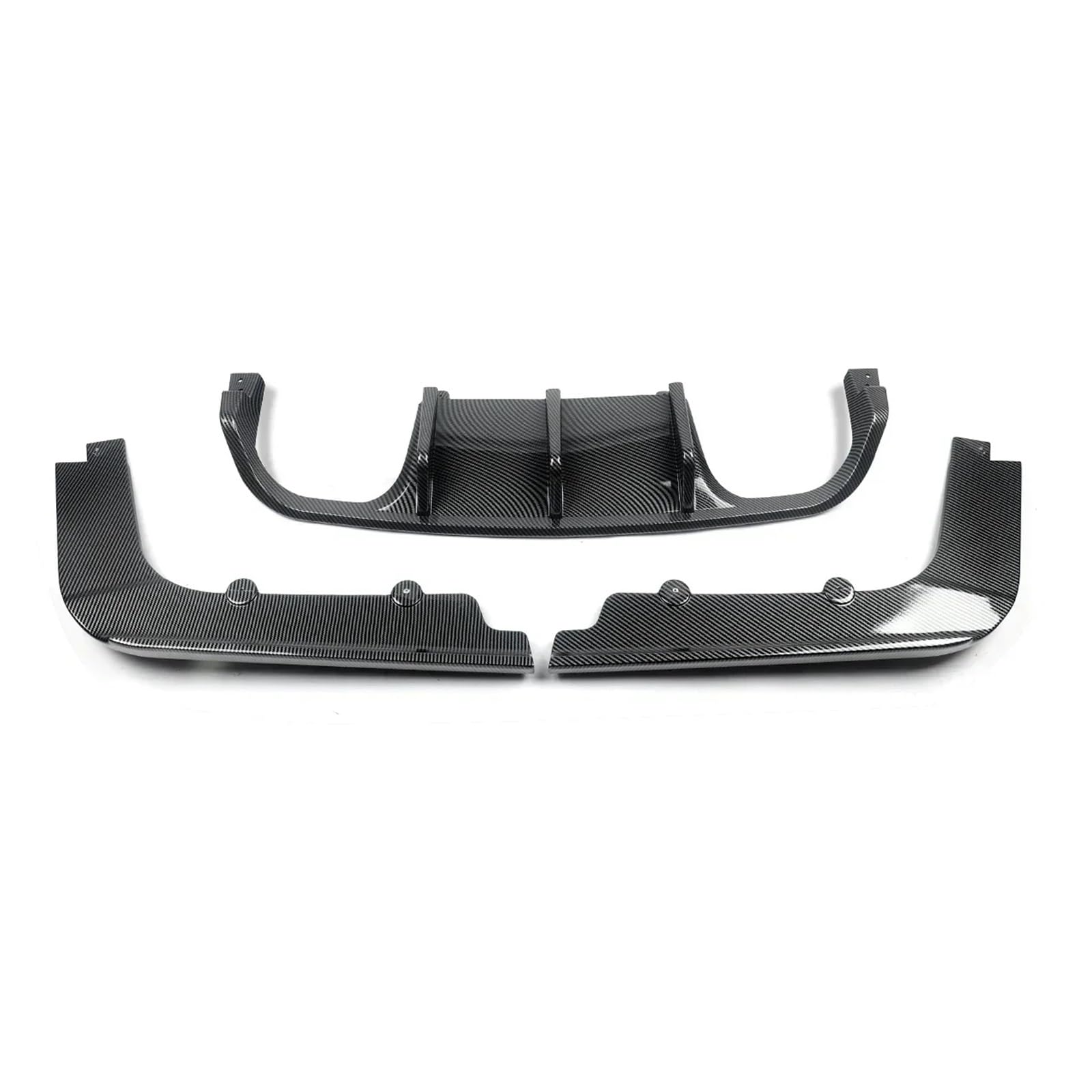 YYEFNMAZ Kompatibel for BMW 3er M3 E92 Coupé E93 Cabrio Heckdiffusor 2008-2013 Carbon Fiber Spoiler Heckspoilerlippe(Carbon look) von YYEFNMAZ