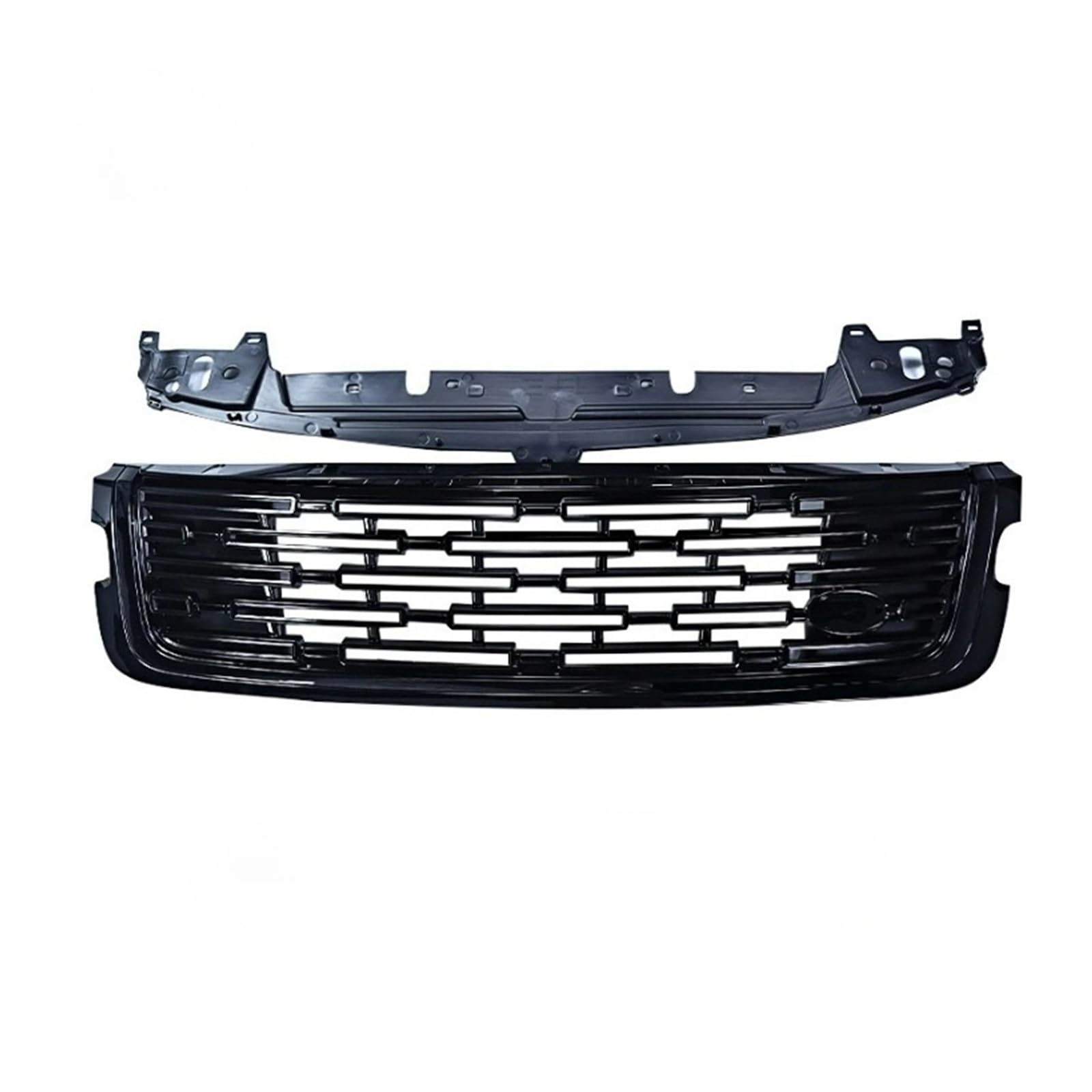 YYEFNMAZ Kompatibel mit Land Rover -Range Rover Velar L560 2017-2024 LR092628 Frontgrill Renngrill Oberer Stoßfänger Haube Mesh Grid Grill(Type2) von YYEFNMAZ