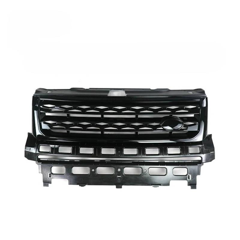 YYEFNMAZ Kühlergrill for die Stoßstange, kompatibel mit Land Rover – Freelander 2 LR2 2010 2011 2012 2013 2014 2015 2016, Autozubehör, ABS(All Black) von YYEFNMAZ