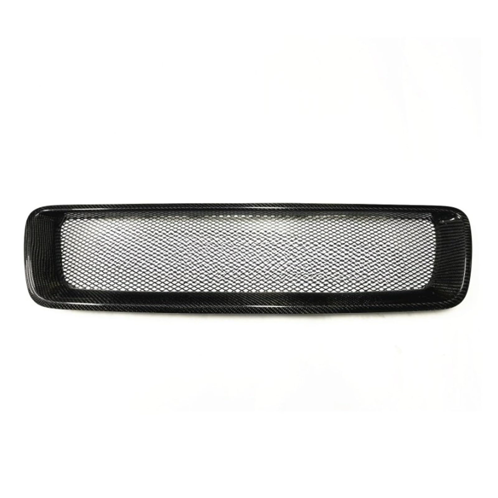 YYEFNMAZ Kühlergrill kompatibel for Volvo C30 2007–2010, Echtkohlefaser/Fiberglas, obere Stoßstangenhaube, Netzkörperbausatz, Renngitter(Carbon Fiber Look) von YYEFNMAZ