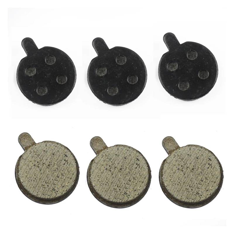 YYFHR 1-5 Paar Bremsscheiben for Elektroroller, passend for Xiaomi, M365 Pro, Hinterrad-Harz-Umlaufscheibenbremsbelag-Reibung Bremsbeläge für Roller(3pair) von YYFHR