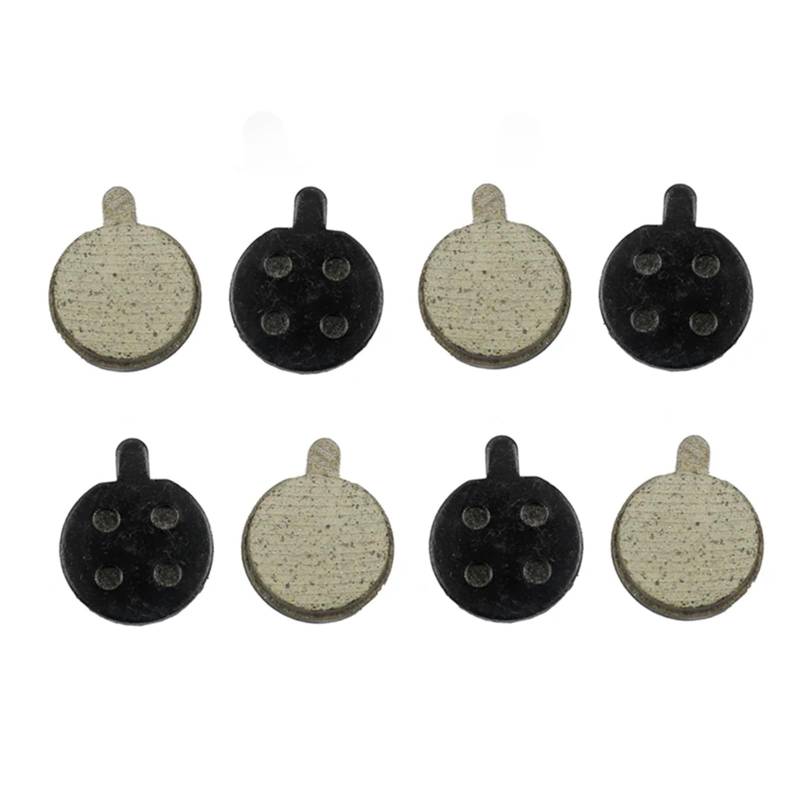 YYFHR 1-5 Paar Bremsscheiben for Elektroroller, passend for Xiaomi, M365 Pro, Hinterrad-Harz-Umlaufscheibenbremsbelag-Reibung Bremsbeläge für Roller(4pair) von YYFHR