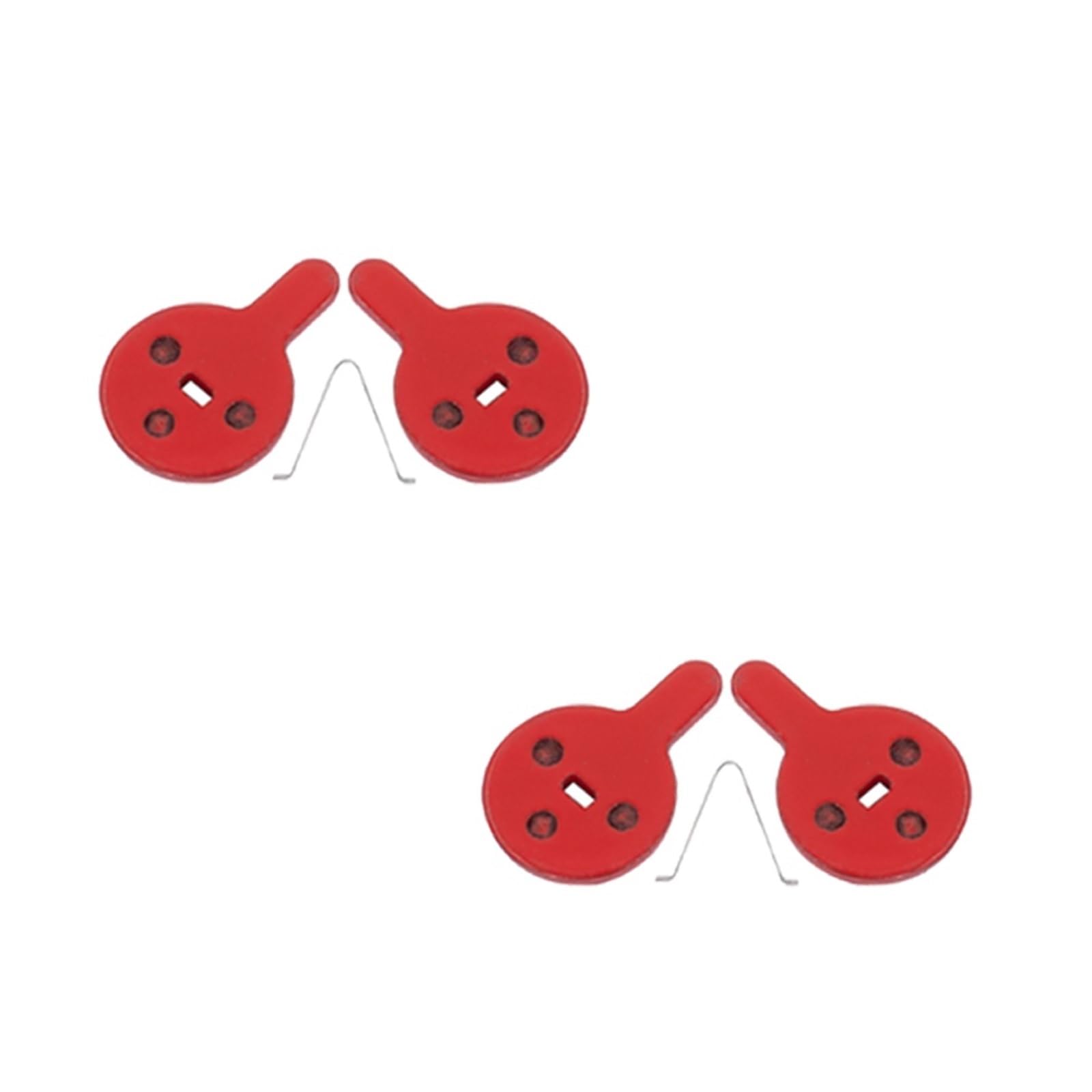 YYFHR 10 Stück Elektroroller-Scheibenbremsbeläge, passend for KuGoo, G2 Pro Kickscooter, Fahrrad-Scheibenbremsbeläge, Hydraulikzubehör Bremsbeläge für Roller(2 pairs) von YYFHR