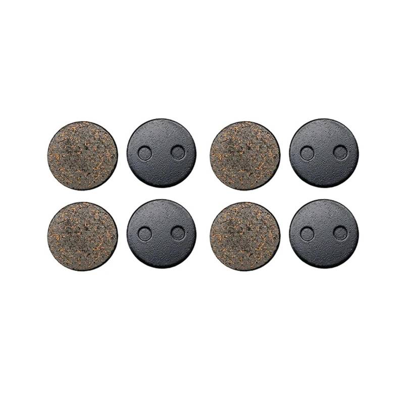 YYFHR 4 Paar Scheibenbremsbeläge for Elektroroller, passend for Xiaomi, M365 M365PRO Tretroller, Ersatzteil, Reibungsplatten, Rollerzubehör Bremsbeläge für Roller(4 pairs for M365) von YYFHR