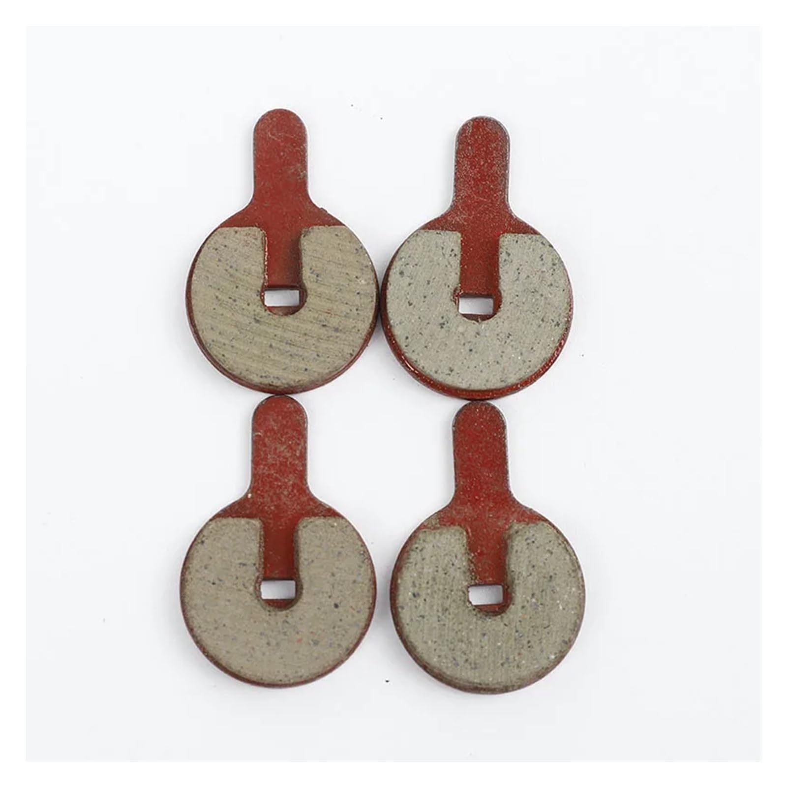 YYFHR 4-teilige Bremsbeläge for Elektroroller, passend for KuGoo, Serie G2 Pro M4, vollmetallische Scheibenbremsbeläge, halbmetallische Beläge, Ersatzteile Bremsbeläge für Roller(Brake pads D) von YYFHR