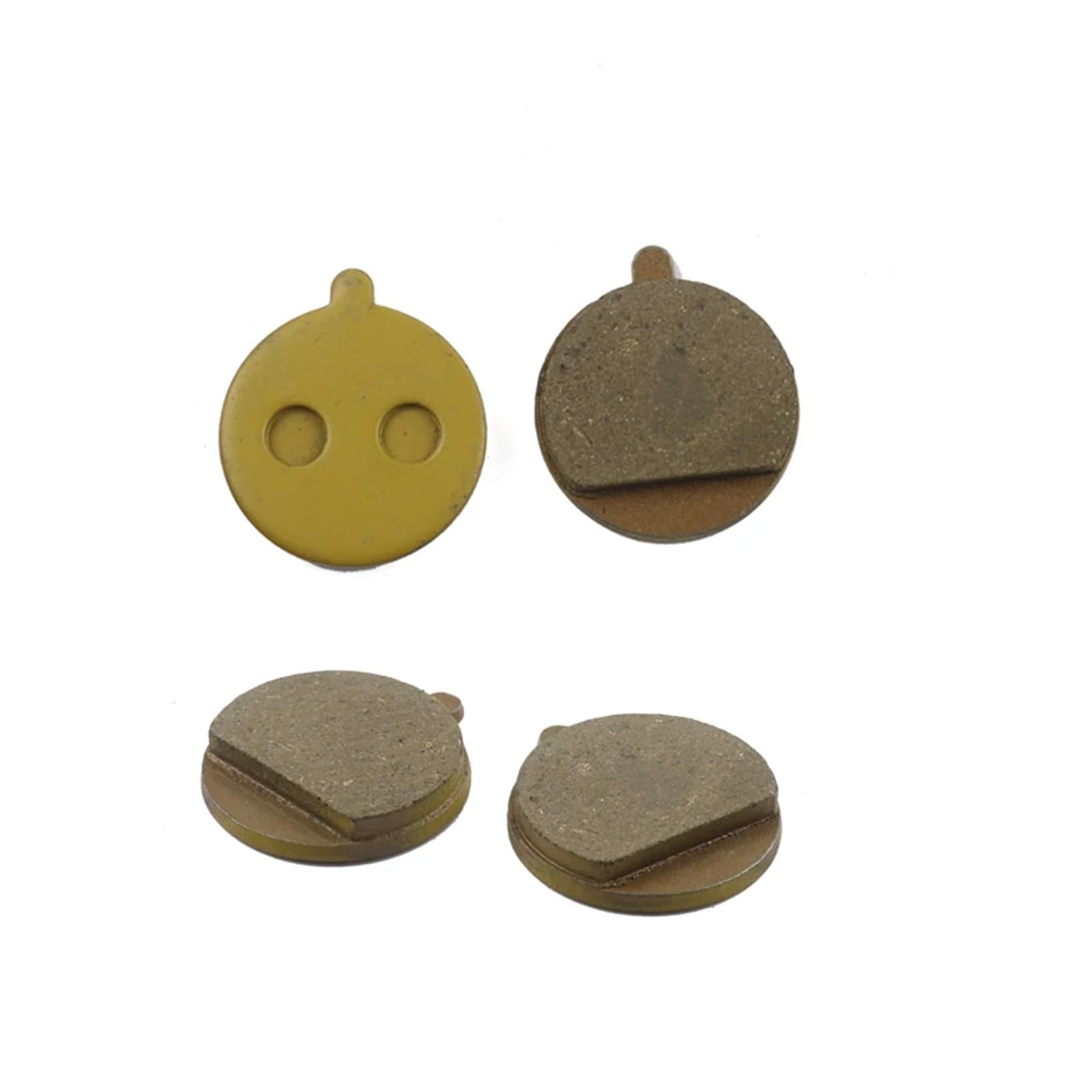 YYFHR 4-teiliges Bremsscheiben-Set for Elektroroller, passend for KuGoo, Serie G2 Pro M4, halbmetallische Bremsbeläge, Ersatzteile, Bremsbelag-Set Bremsbeläge für Roller(Brake Pads C) von YYFHR