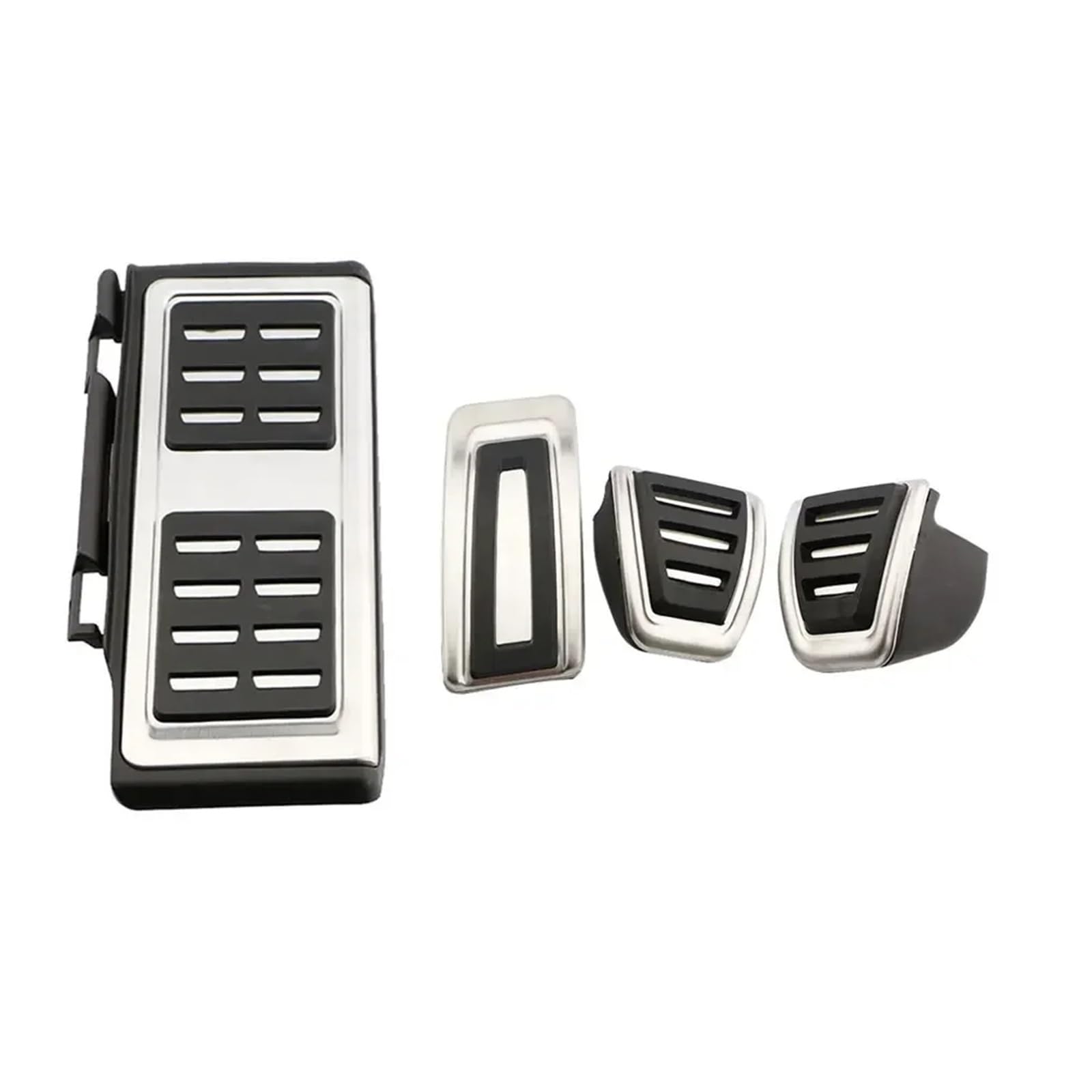 YYFHR Auto-Pedalabdeckung, passend for Volkswagen, passend for Golf7, Golf 7 8 2012–2021, passend for Skoda, Octavia A7 2014–2021, Zubehör for Bremsfußstützen-Pedalabdeckung Fußbremspedalabdeckungen(M von YYFHR