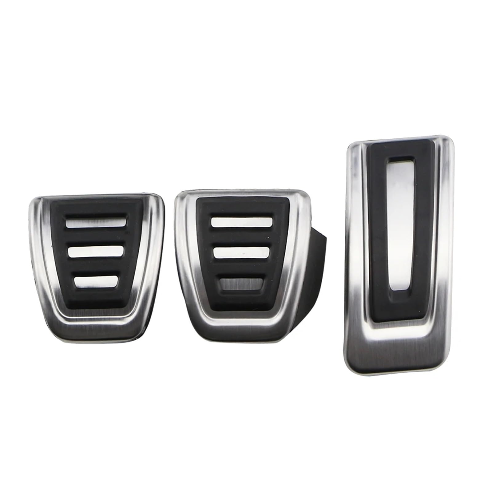 YYFHR Auto-Pedalabdeckung, passend for Volkswagen, passend for Passat, B8 3G Limited Edition Variant VIII 2015–2020, automatisches Bremspedal aus Edelstahl Fußbremspedalabdeckungen(3 Pcs MT Pedals) von YYFHR