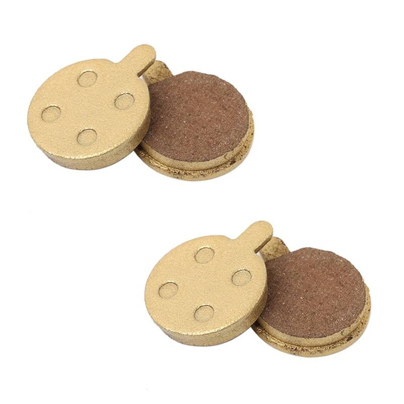 YYFHR Bremsbeläge for Elektroroller, passend for zero, 9 10, passend for Speedway, 1 2 3 Hinterrad-Scheibenteile Bremsbeläge für Roller(All-metal 2 pair) von YYFHR