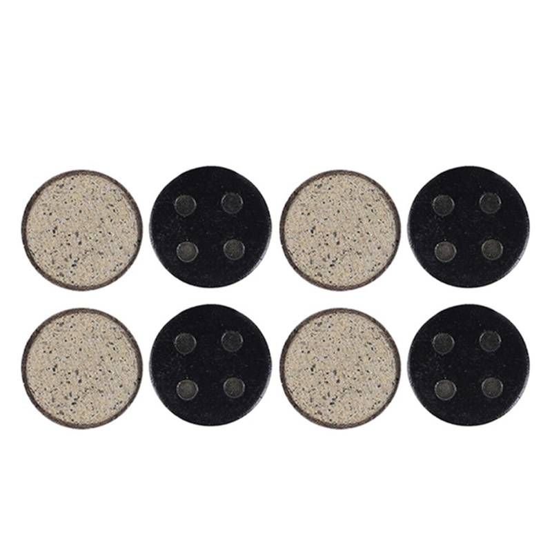 YYFHR Bremsbelag for Elektroroller, passend for Xiaomi, M365 M365PRO Hinterradbremsscheibe Reibplatten Beläge Scooter-Zubehör Bremsbeläge Bremsbeläge für Roller(365-8pcs) von YYFHR