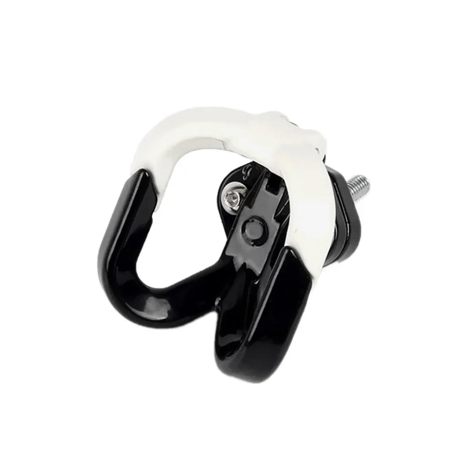 YYFHR Hakenaufhänger for Elektroroller, passend for Xiaomi, M365 1S M365 Pro, 4 Haken, Aufhängetasche, Klauenhaken, Zubehör Scooter-Fronthakenaufsatz(White Double Hook) von YYFHR