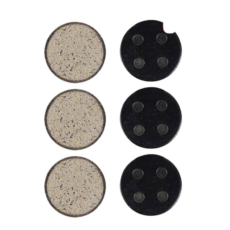 YYFHR Scheibenbremsbeläge for Elektroroller, passend for Xiaomi, M365 Pro Tretroller, Ersatzzubehör, Reibungsplatten, Beläge Bremsbeläge für Roller(365(6pcs)) von YYFHR