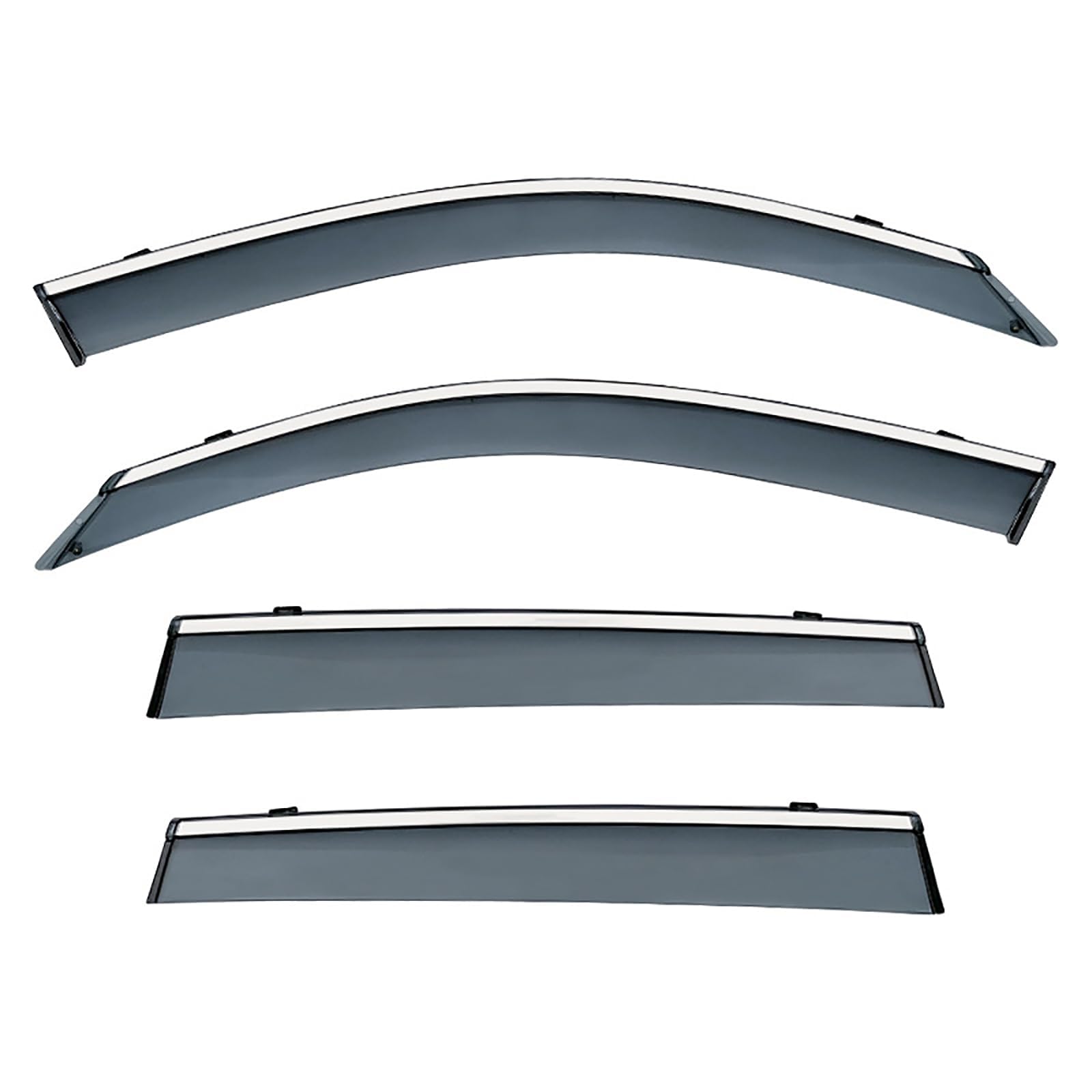 4pcs Autoscheiben-Windabweiser,kompatibel mit Lexus GS 2006-2011,Windabweiser von YYFYYDS