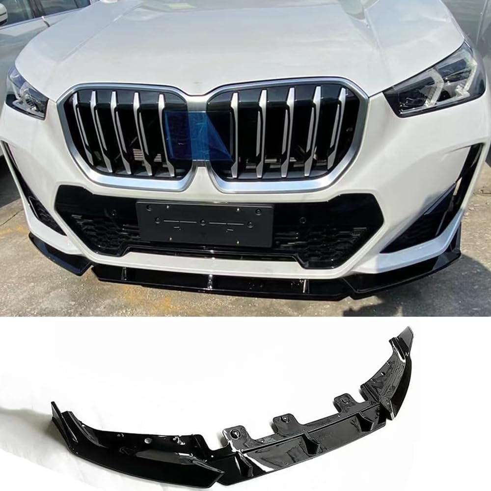 Auto Frontschaufel,kompatibel mit BMW X1 U11 2023,Frontspoiler von YYFYYDS