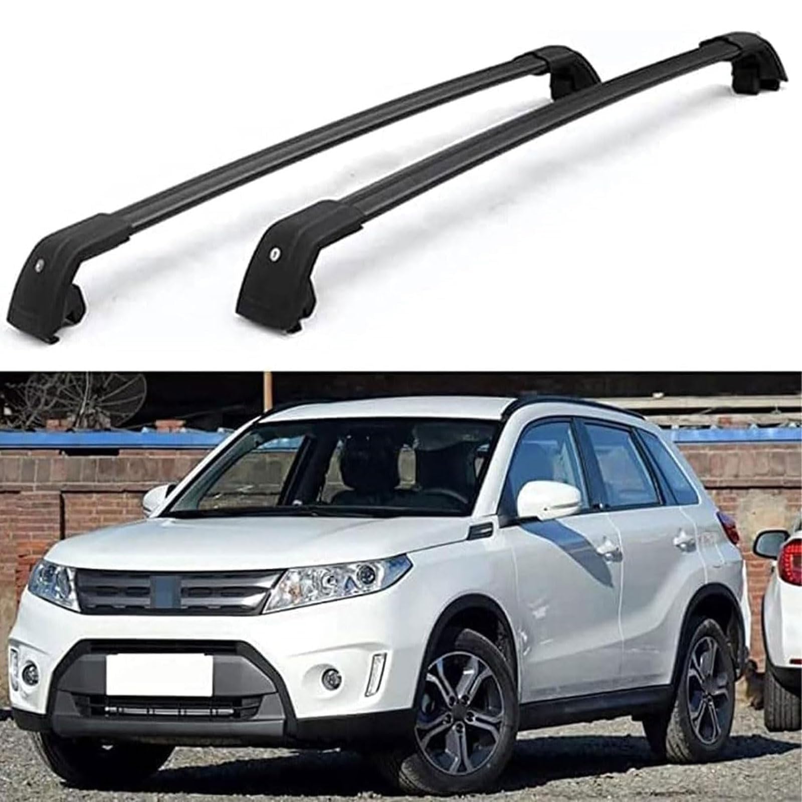 Autoträger Querträger,kompatibel mit Suzuki Vitara 2015-2019 2020 2021 2022,Dachträger Querträger von YYFYYDS