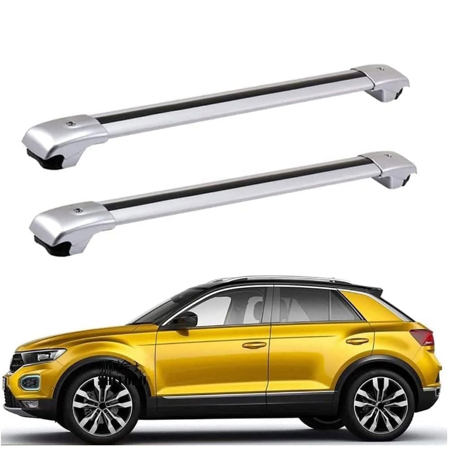 Autoträger Querträger,kompatibel mit VW T-ROC 2018 2019,Dachträger Querträger von YYFYYDS