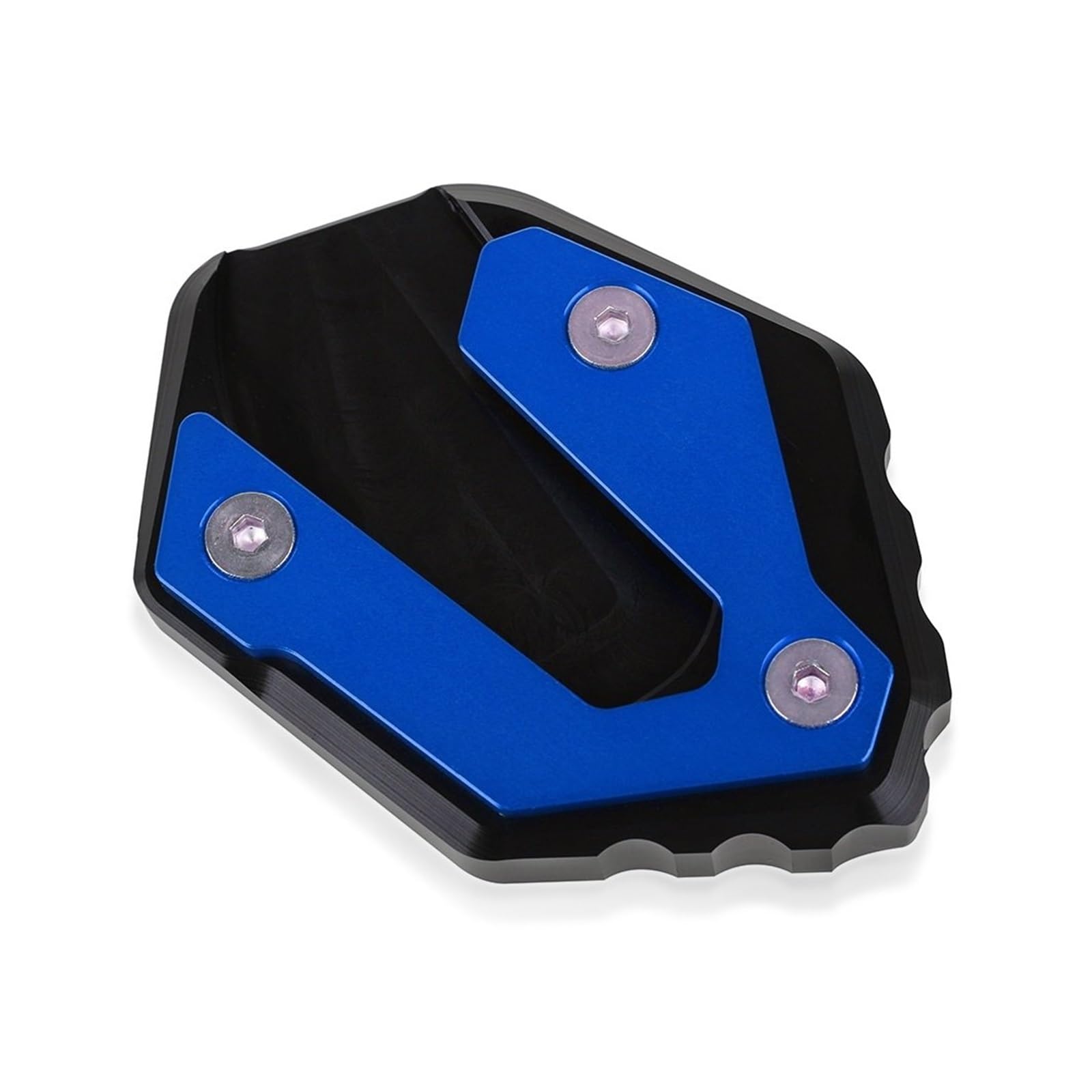 Motorrad-Ständerpolster Für Y&AMAHA MT07 MT09 Für Tracer 9 GT 7GT 900GT 700GT XSR 700 900 YZFR7 Motorrad Fuß Seitenständer Verlängerung Pad Kickstand Platte(Blue) von YYFhck