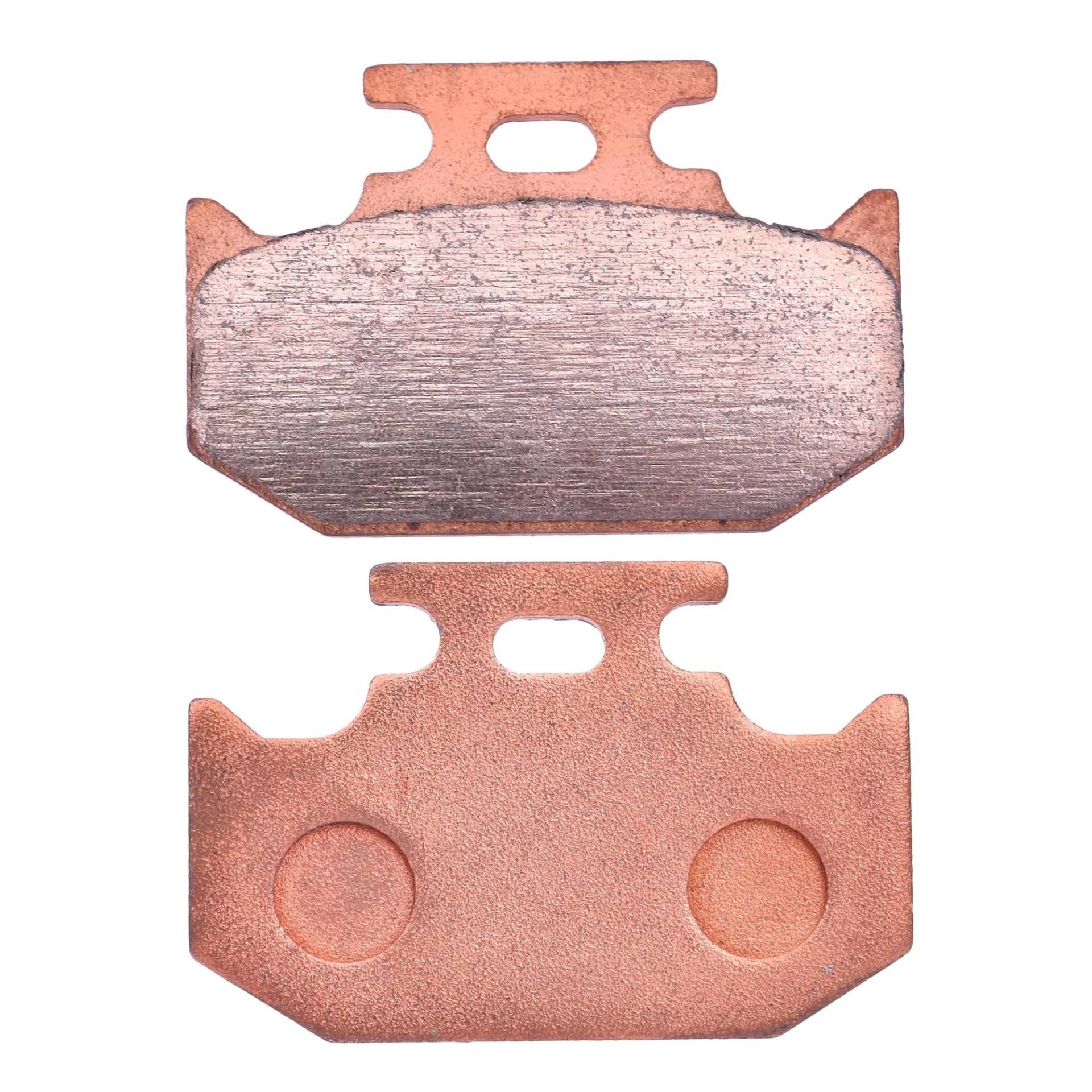 Motorradbremsbeläge For Y&AMAHA For YZ400 WR400 YZ WR 400 FK For S&uzuki DR250 DR350 DR650 DR 250 350 650 For K&awasaki Motorcycle Front Rear Brake Pads(Copper Rear) von YYFhck