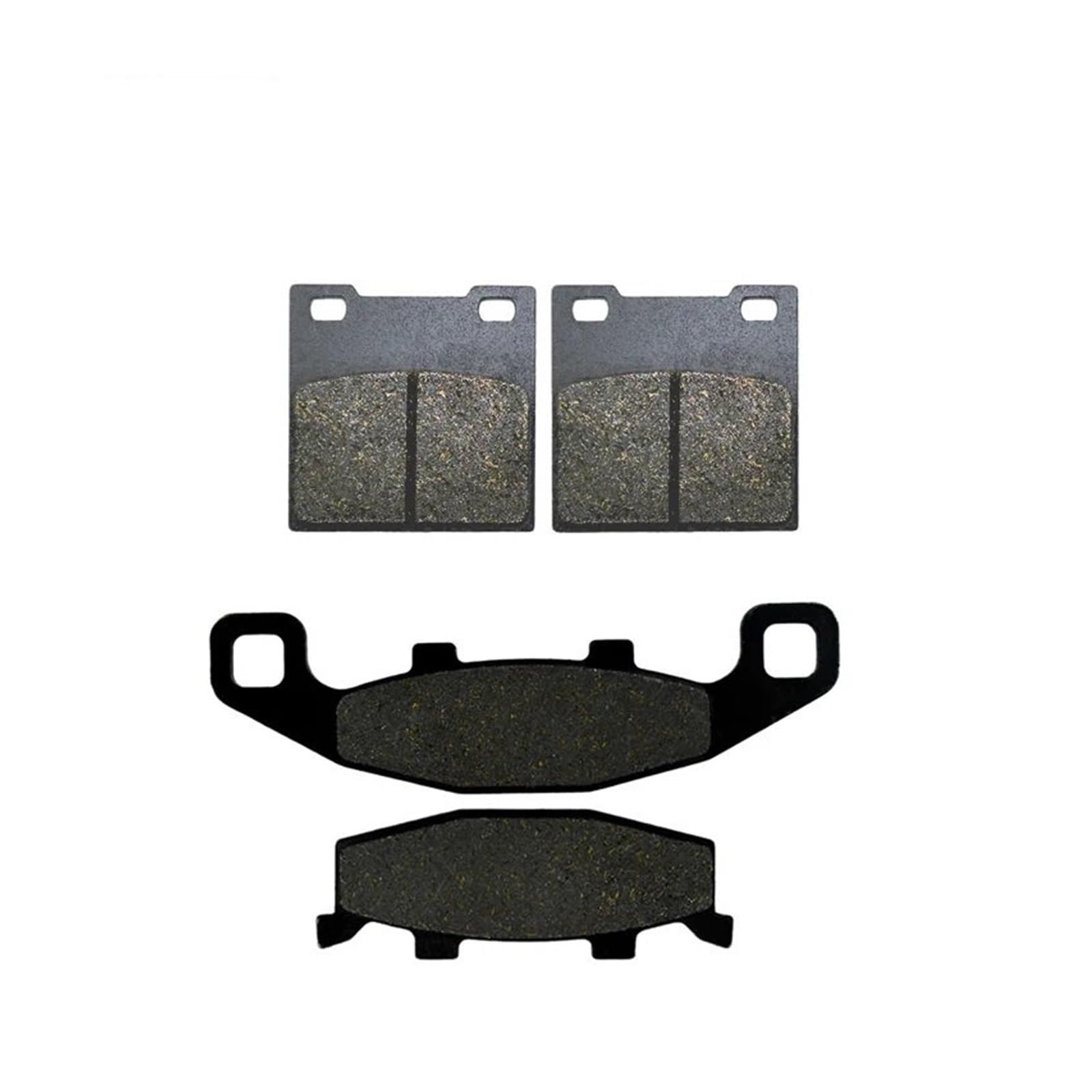 Motorradbremsbeläge Für S&UZUKI Für GSX 250 SSM Katana GJ76A GSF 400 M/N/P Bandit GS 500 EK/EL/EM/EN/EP/ER/ES Motorradbremsbeläge vorne und hinten(Rear Brake Pads) von YYFhck