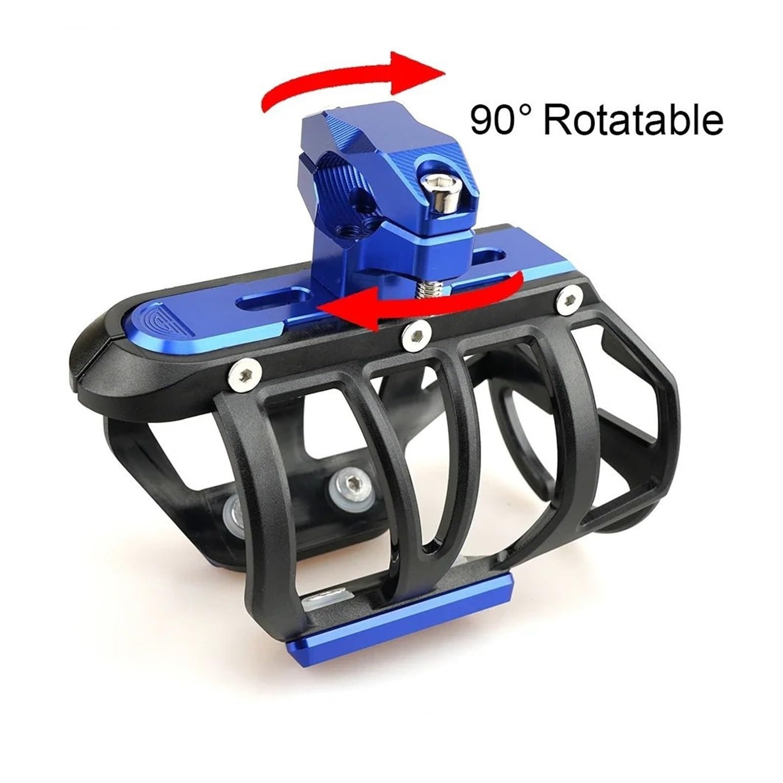 Universeller Getränkehalter Für Y&AMAHA für XMAX300 XMAX400 Xmax X-MAX 125 250 300 400 Motorradgetränkewasserflaschenhalter Getränkebecherhalter Sdand ​​Mount(Blue) von YYFhck