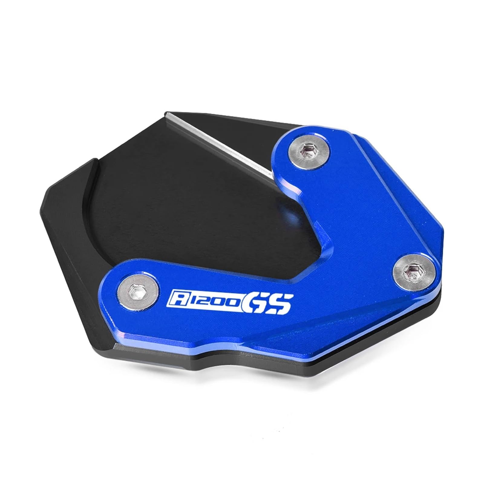 YYFhck Motorrad-Ständerpolster FÜR R 1200 GS LC R1200GS Rallye 2012-2018 Motorrad Kickstand Fuß Seite Stehen Pad Unterstützung Platte Vergrößern Stehen(Blue) von YYFhck