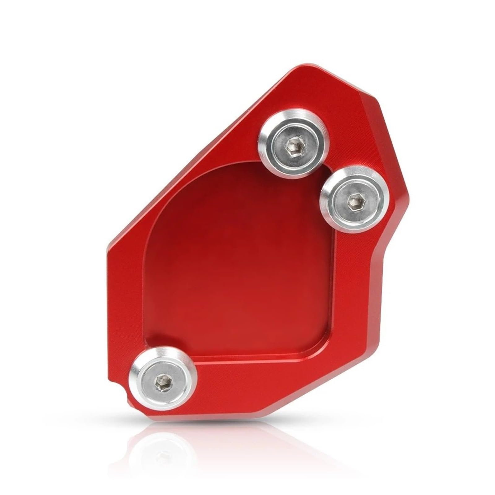 YYFhck Motorrad-Ständerpolster Für F700GS F650GS 2008-2015 Motorrad Fuß Pad Seite Stehen Verlängerung Ständer Unterstützung Platte Basis(Red) von YYFhck