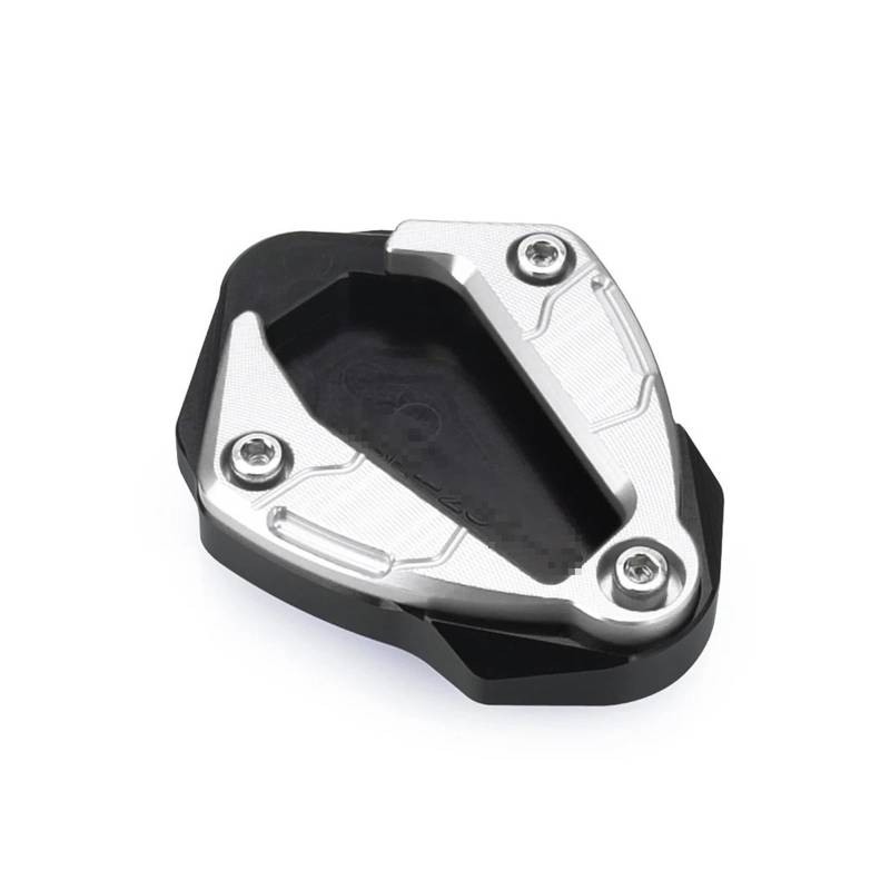 YYFhck Motorrad-Ständerpolster Für H&onda CBR 1000RRR CBR1000RR-R CBR 1000RRR 2020-2025 Motorrad Kickstand Fußseitenständer Pad(Silver) von YYFhck