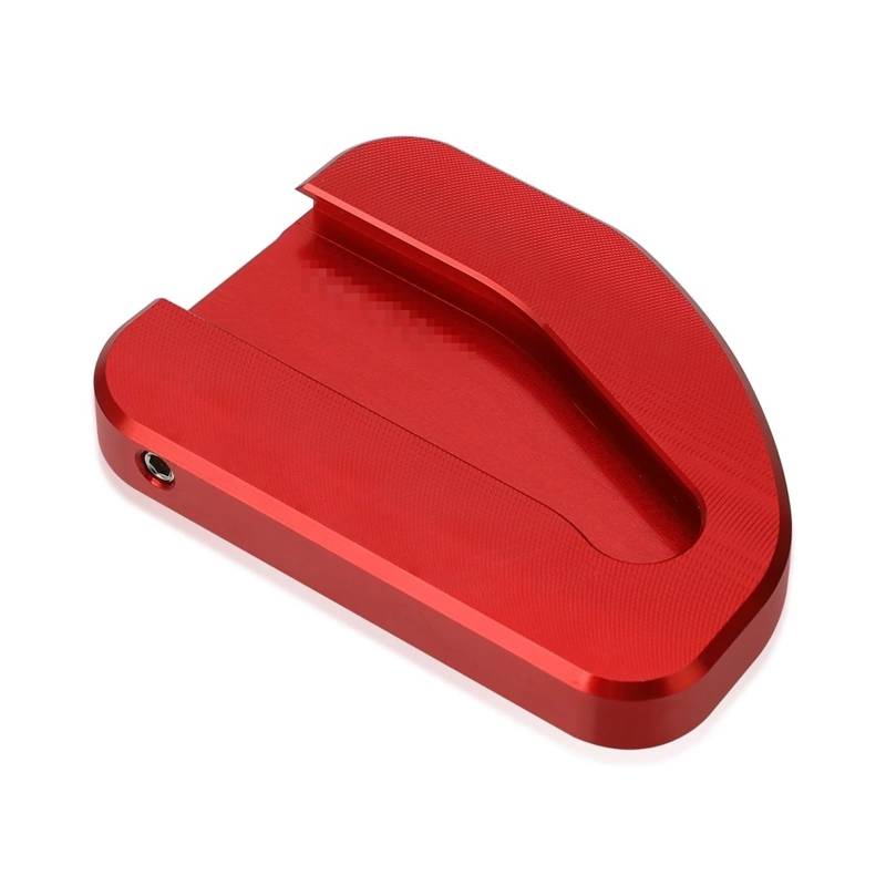 YYFhck Motorrad-Ständerpolster Für H&onda Für Goldwing 1800 GL1800 F6B 2002-2017 Motorrad Fußseitenständer Platte Pad Kickstand Enlarger Support Extension(Red) von YYFhck