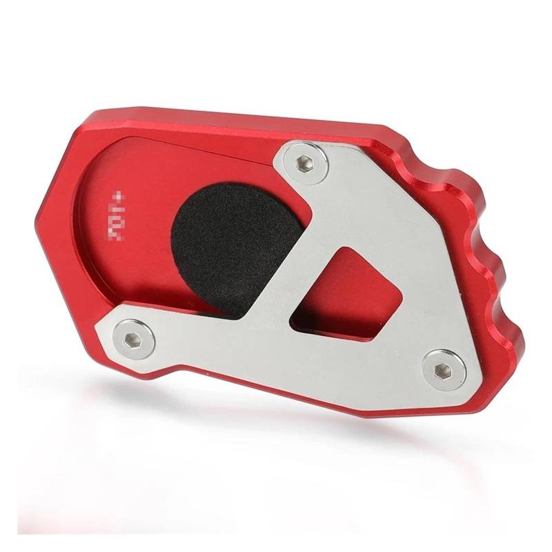 YYFhck Motorrad-Ständerpolster Für R 1200 GS LC R1200GS R1250GS Für Abenteuer R 1200GS 1250GS ADV Fuß Seite Stehen Verlängerung Pad Kickstand Kick Stehen Platte(Red) von YYFhck