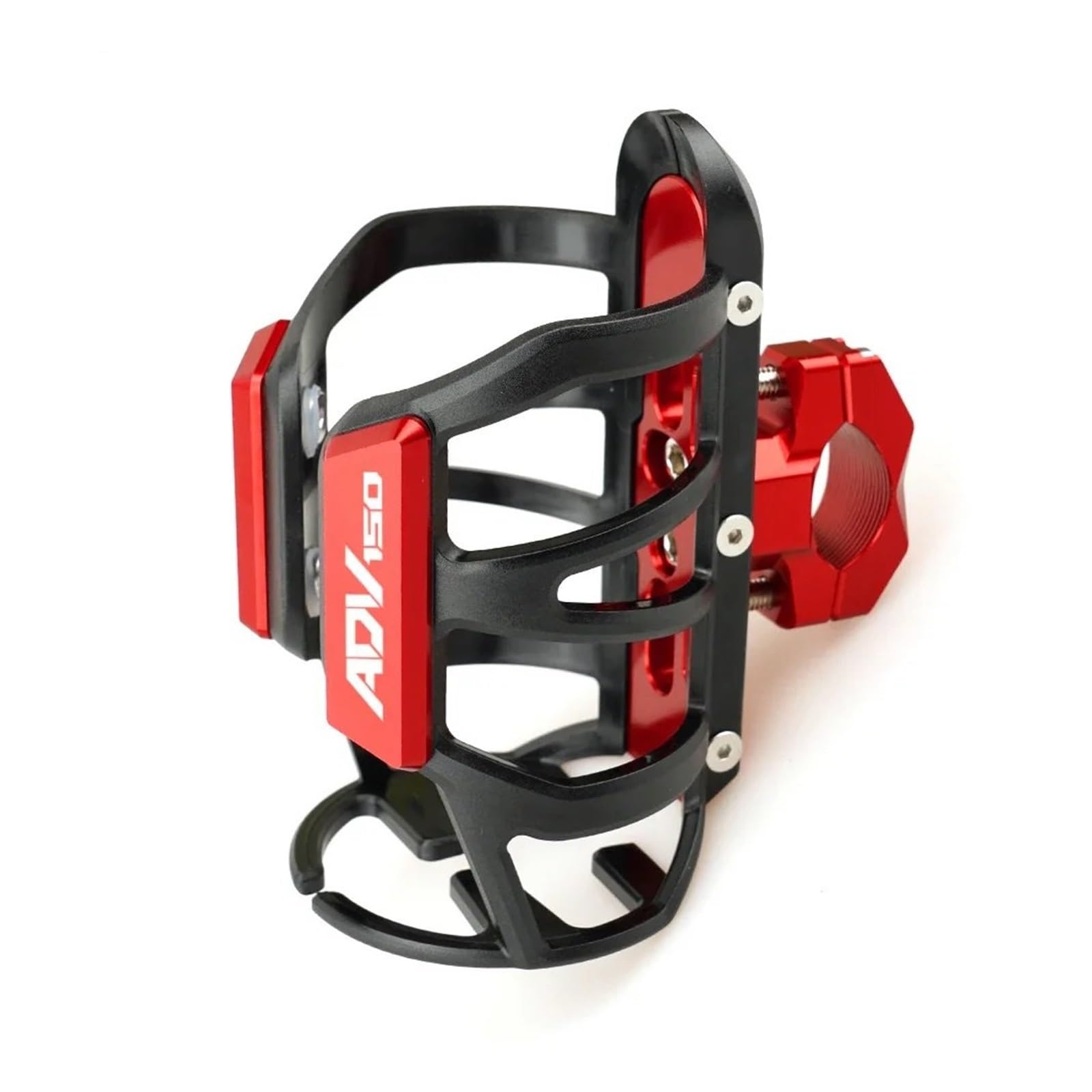 YYFhck Universeller Getränkehalter Für H&ONDA ADV150 ADV-150 ADV 150 Motorrad CNC Wasser Getränkeflasche Getränkebecherhalter Sdand ​​Cage(Red) von YYFhck