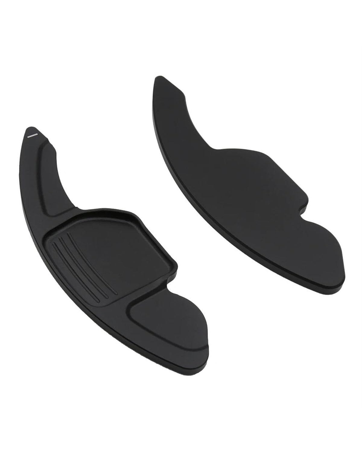 Lenkrad Schaltwippen Für Cupra Für Ateca 2018 2019 06/2020 Schaltwippe Auto Lenkrad Verlängerung Shifter Aufkleber Lenkradg Paddle (Color : Black-Style 1) von YYGGWL