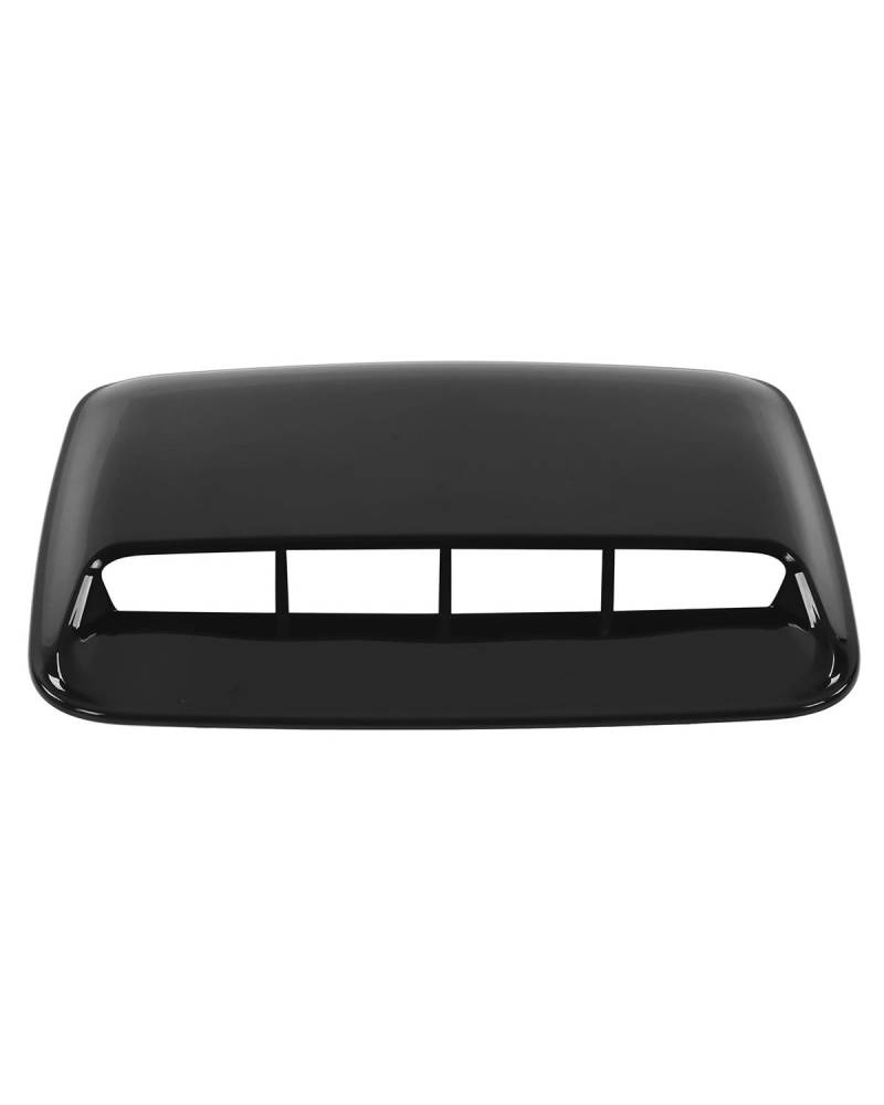 Lufteinlass Schaufel Für Auto Modifikation Auto Teile Motorhaube Air Vent Abdeckung Glänzend Schwarz ABS Auto Motorhaube Abdeckung Universal von YYGGWL