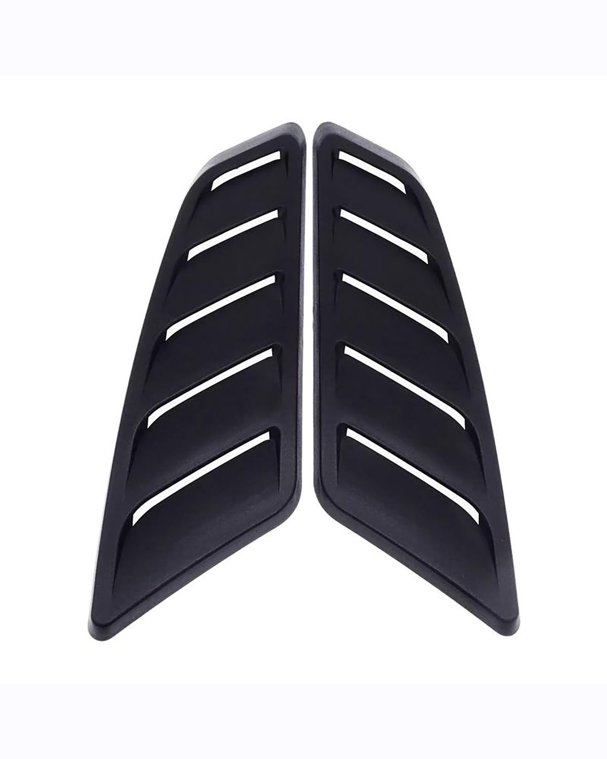 Lufteinlass Schaufel Für Ford Für Mustang 2015-2017 ABS Auto Air Intake Scoop Bonnet Trim Front Hood Vent Panel Dekoration Auto Zubehör Universal 2 Stücke von YYGGWL