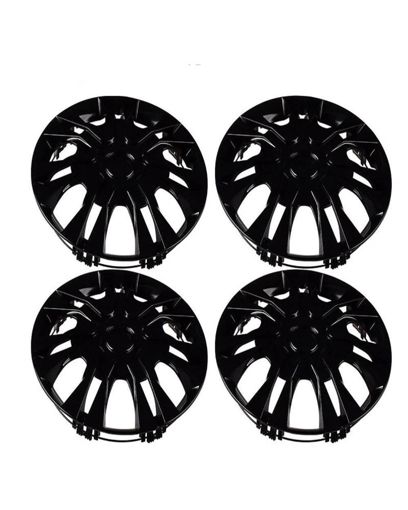 Radkappe 4Pcs Set 12 13 14 Zoll Auto Fahrzeug Felge Abdeckung Radkappen Auto Radkappen(12inch) von YYGGWL