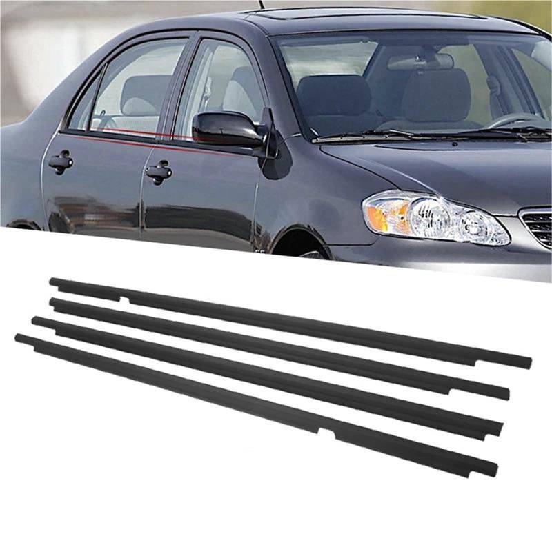 Autoteile Auto Windows Out Gummi Dichtung Schutz Fenster Moulding Trim Dichtung Gürtel Für Toyota Für Corolla 2003-2008 von YYTEMD