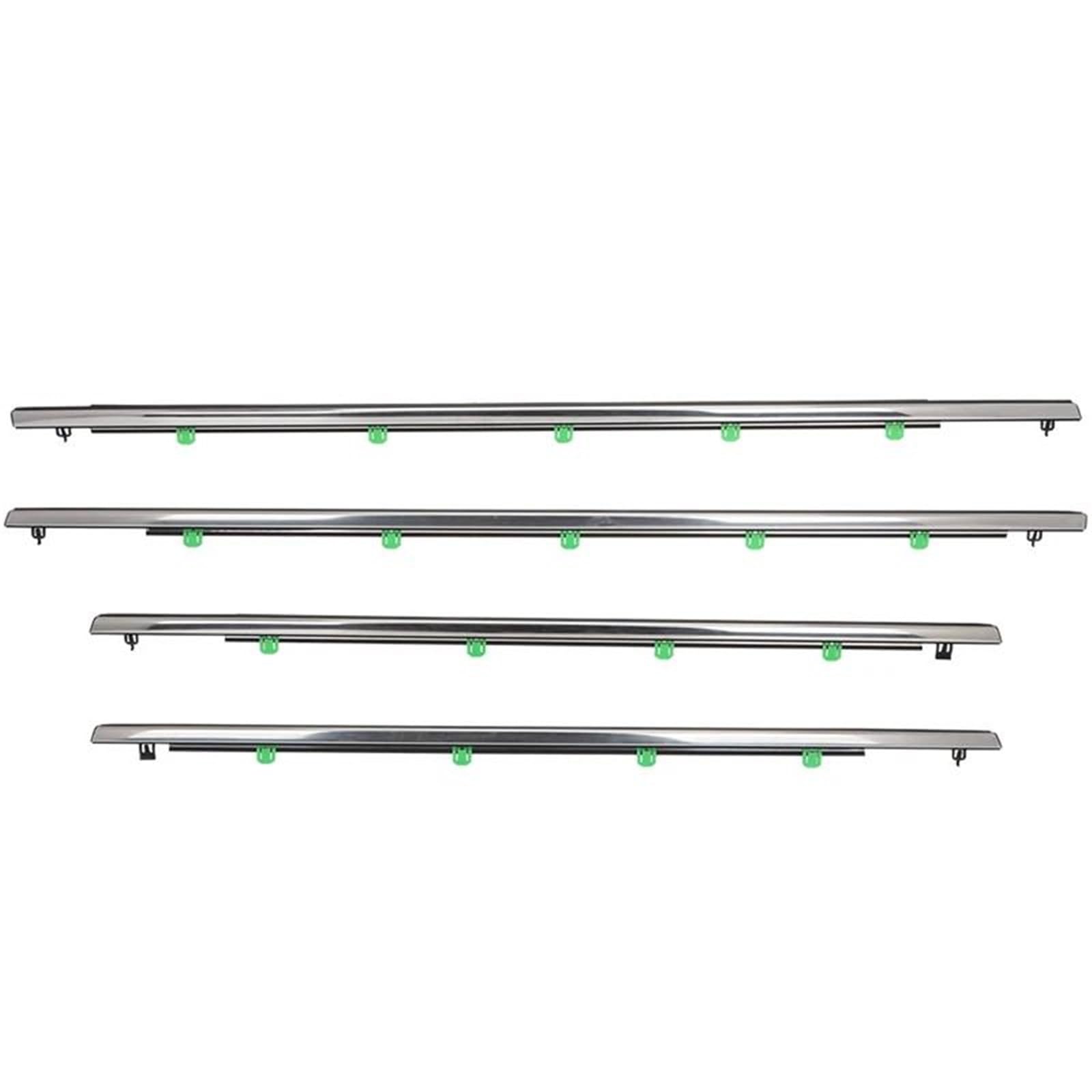 Autoteile Autofenster-Dichtungsstreifen Für CRV CR-V 2007–2011, Seitentür-Glasfenster-Dichtungsstreifen, Dichtungsstreifen, Zierleistengummi von YYTEMD