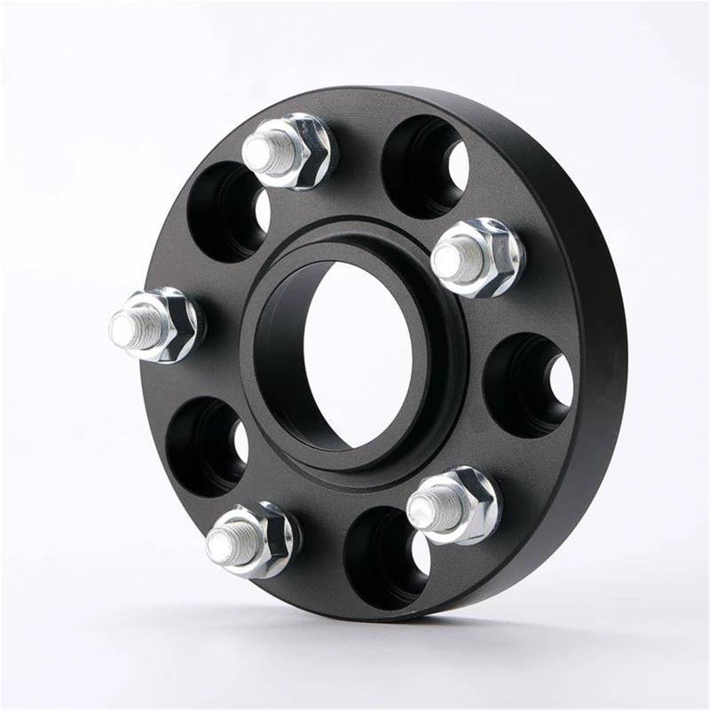 Ohrgeschmiedete Abstandshalter 1 Stücke 15/20/25/30/35mm PCD 5x 114,3 CB 60,1mm Auto Aluminium Rad Spacer Adapter Für Toyota Für Camry RAV4(Black 15mm) von YYTEMD