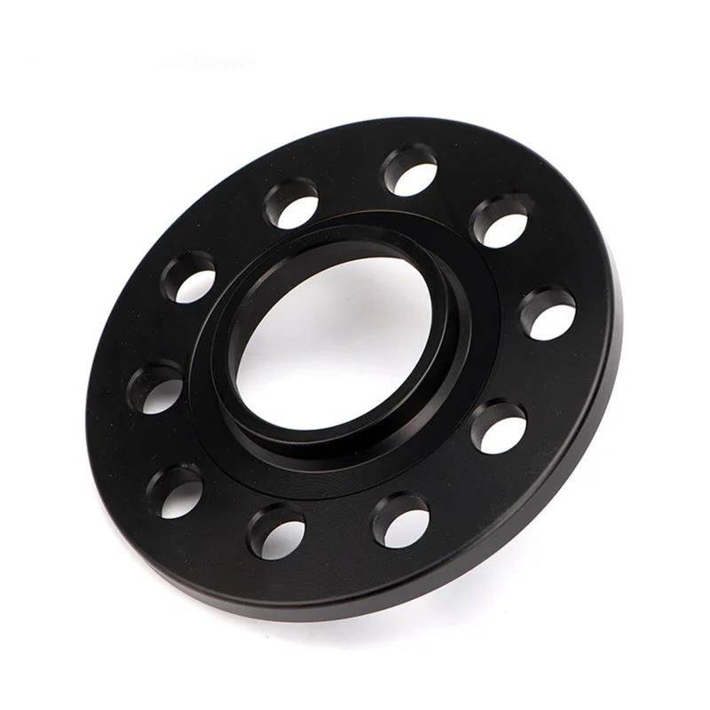 Ohrgeschmiedete Abstandshalter 2 STK. 3/5/8/12/15/20 Mm Langlebiges Autozubehör Spurverbreiterung Adapter 5x127/5x130 5Lug Passend Für Jeep Für Wrangler(12mm Black) von YYTEMD