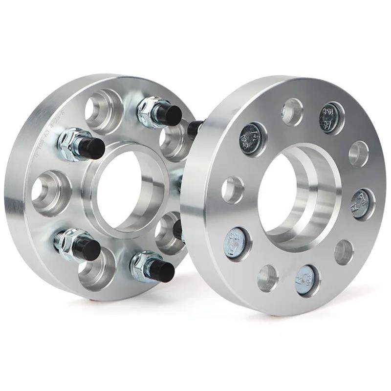 Ohrgeschmiedete Abstandshalter 2 STÜCK 15/20/25/30/35/40 Mm PCD 5x108 CB 63,4 Oder 60,1 Mm Auto-Aluminium-Radverbreiterungsadapter 5 Löcher Für Volvo(25mm CB 63.4) von YYTEMD