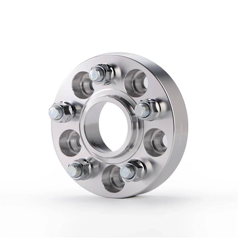 Ohrgeschmiedete Abstandshalter 2 Stück (1 Paar) 15/20/25/30/mm Auto-Aluminium-Radverbreiterungs-Distanzadapter PCD 5x130 CB 71,6 Mm Für Q7 4L(Silver spacer 30mm) von YYTEMD