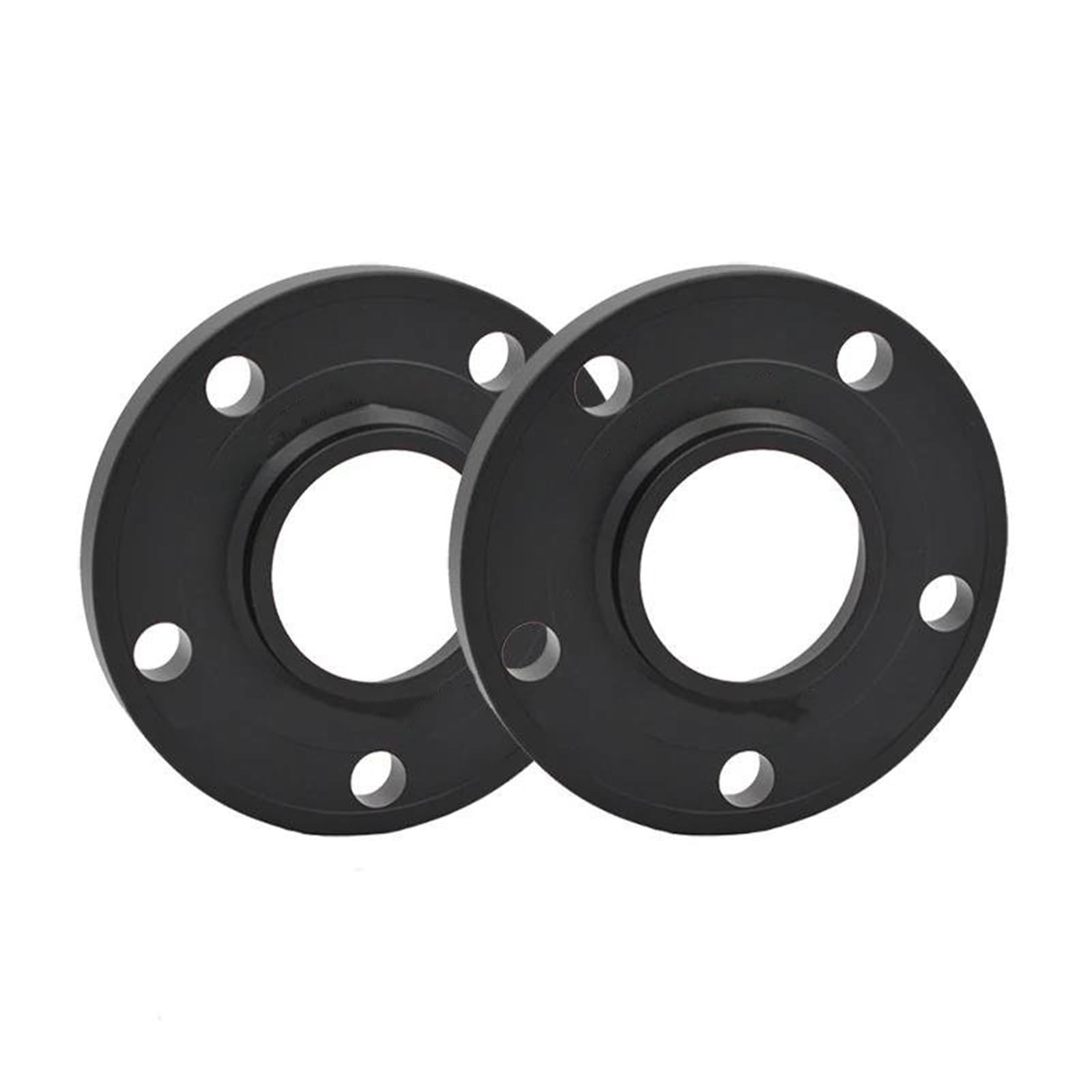 Ohrgeschmiedete Abstandshalter 5x112 Spurverbreiterungen 66,6 Mm Zentriert, Geschmiedetes Aluminium, Autozubehör, Nabenadapter, Raddichtung Für B&MW(Black 15mm) von YYTEMD