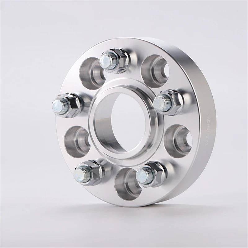 Ohrgeschmiedete Abstandshalter PCD 5x115 CB71,6mm Auto Aluminium Spurverbreiterungen Für Kia Für Amanit 1 Stücke 15/20/25/30/35mm Rad Verbreiterung Adapter(Silver 20mm) von YYTEMD