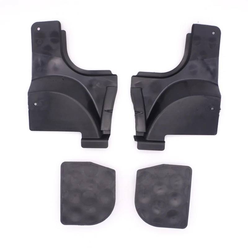 YYTERI [Replacement] 4 Teile/Satz Laufsohle Schutz Platte Abdeckung Platte Blindabdeckung 3C0825271 3C0825272 3C0825961 3C0825962 for VW for Passat B6 B7 for CC for Magotan for SEAT von YYTERI