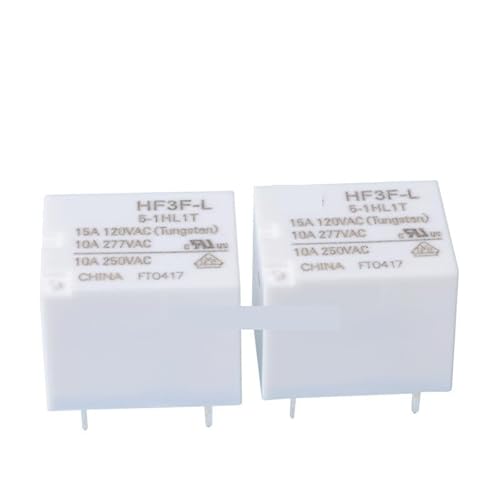 10 pieces/lot HF3F-L-5-1HL1T 4PINS 10A 5VDC Power Relay YYVFLAUX von YYVFLAUX