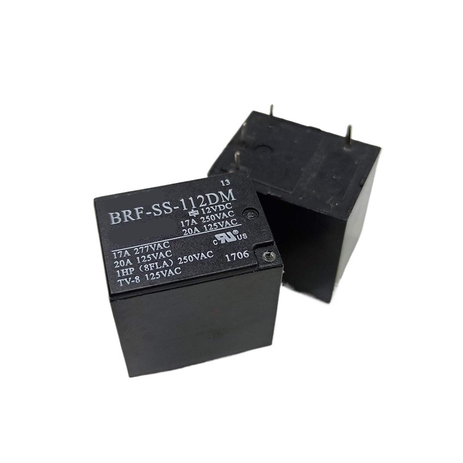 10PCS/LOT RelaBRF-SS-105DM 5VDC BRF-SS-112DM 12VDC BRF-SS-124DM 24VDC BRF SS 112DM 12V 5V 24V 4PIN 17A YYVFLAUX(BRF-SS-124DM 24VDC) von YYVFLAUX