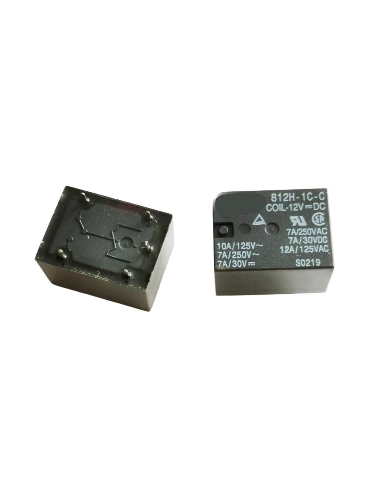 10PCS/LOT Relay 812H-1C-C-12VDC 812H-1C-C-24VDC 812H-1C-C-5VDC 812H 1C C 12V 812H-1C-C DC24V 5PINS 12A 5V 12V 24V YYVFLAUX(812H-1C-C-12VDC) von YYVFLAUX