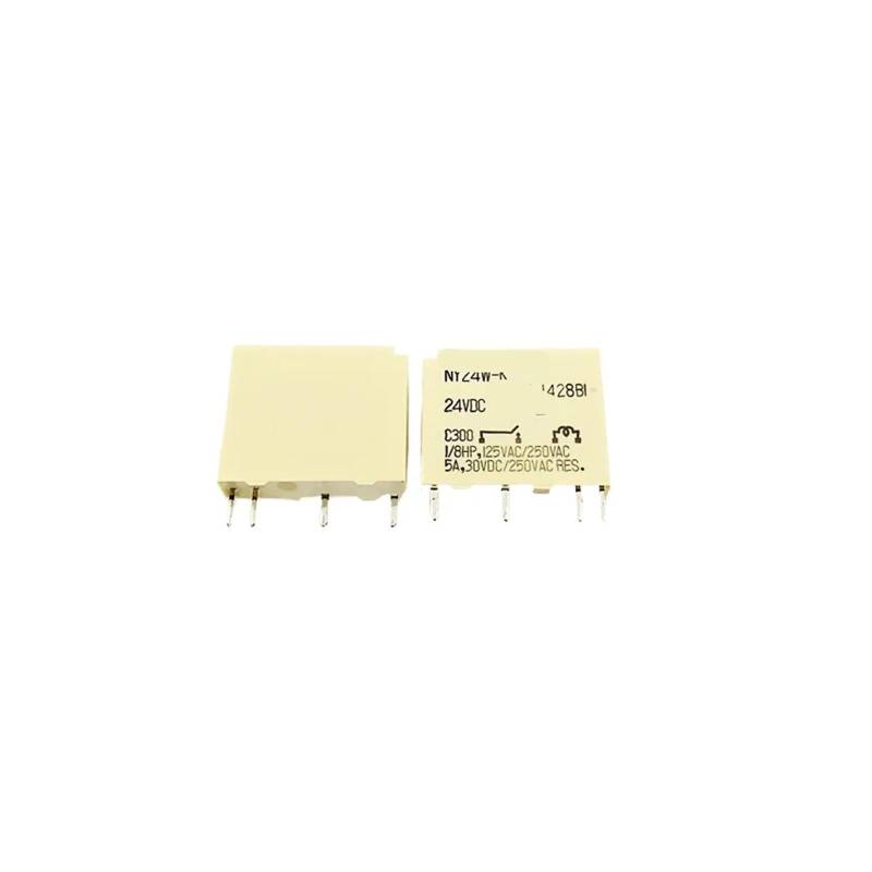 10pcs relay NY5W-K 5VDC NY5W K NY12W-K 12VDC NY12WK NY24W-K NY24WK 24VDC 4PIN 4A TAKAMIS Power relay YYVFLAUX(24V) von YYVFLAUX