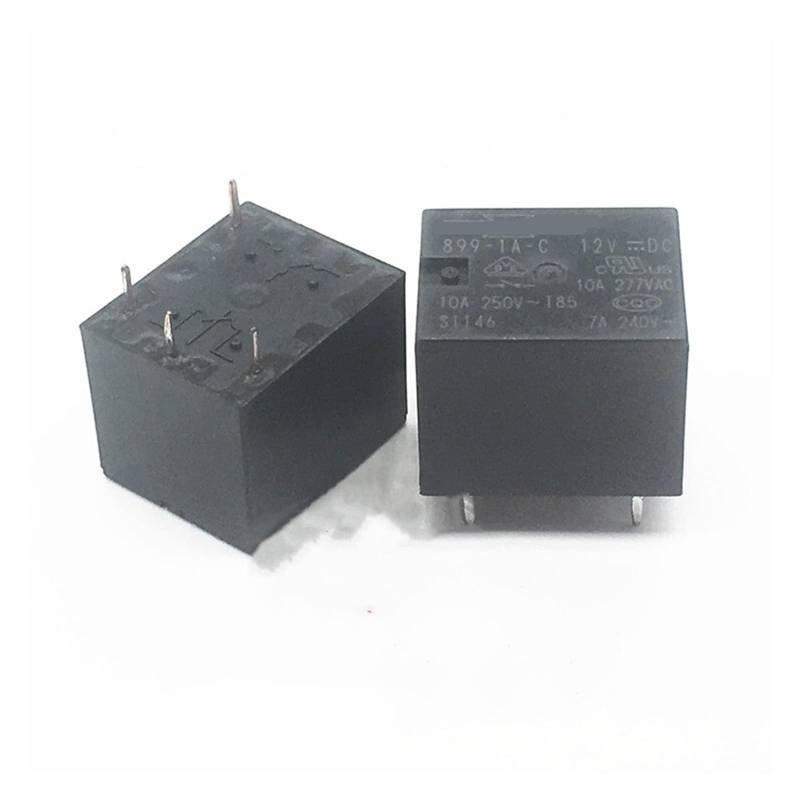 20PCS/LOT relay 899-1A-C 899-1A-F-C 24VDC 899-1A-F-C 12VDC 899 1A F C 10A 4PIN A set of normally open YYVFLAUX(899-1A-C 24V) von YYVFLAUX