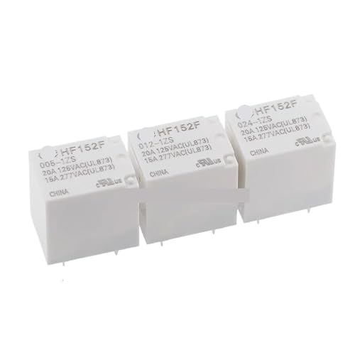 20pcs relay HF152F-005-1ZS HF152F-012-1ZS HF152F-024-1ZS 5VDC 12VDC 24VDC 15A 277VAC 5PIN YYVFLAUX(HF152F-005-1ZS) von YYVFLAUX